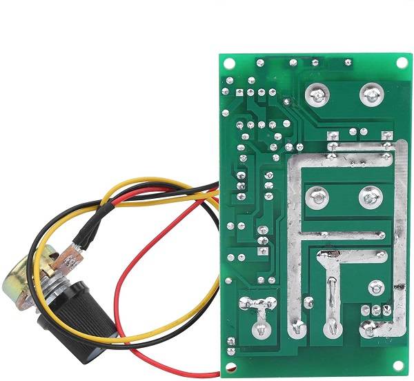 20A DC PWM Motor Speed Controller:Bottom PCB view