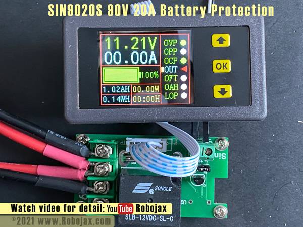 SIN9020S Battery Protection Relay module: 1