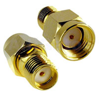 Adapter RP SMA male jack to SMA female connector