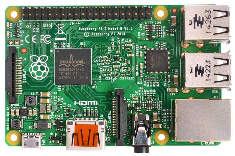 RASPBERRY PI 2 - Model B 1GB RAM