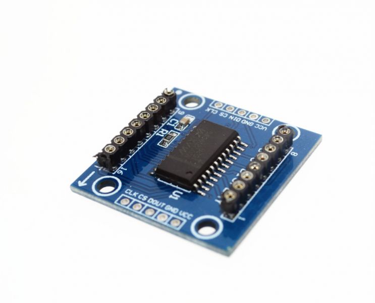 MAX7219 dot matrix module Arduino 8 x 8 display