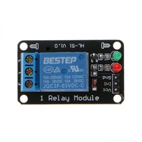 3.3V Low trigger relay module for arduino