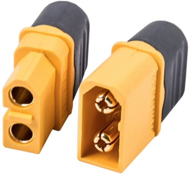 Cable de extensión de enchufe XT60H, conector macho XT60H, conector macho a conector