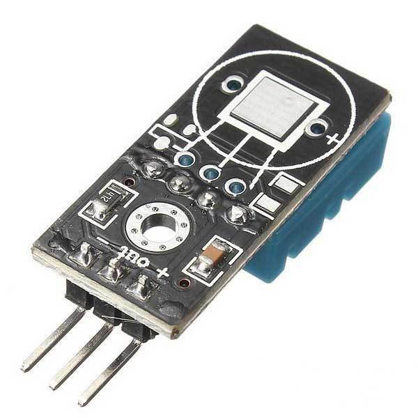 DHT11 temperature and relative humidity sensor module, Arduino