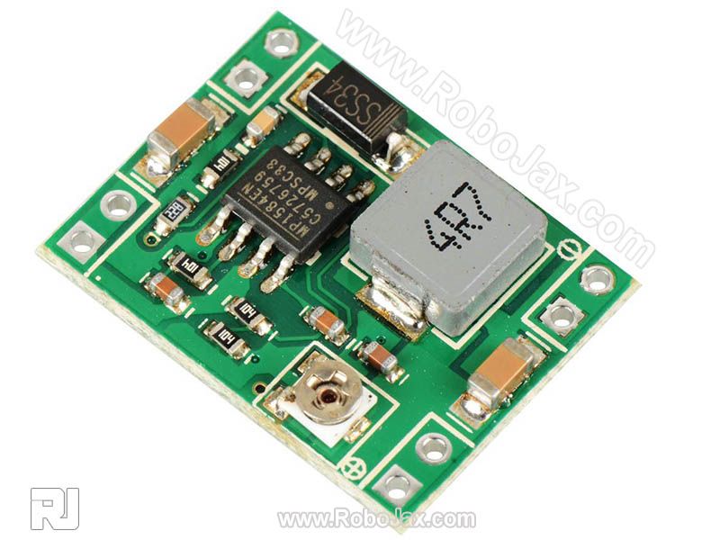 Mini DC-DC 2A Converter, Step-Down, Adjustable