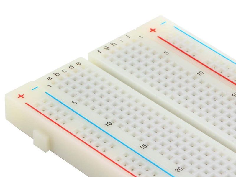 MB-102 Breadboard close view