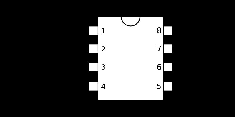 LM741 Op-Amp operational amplifier DIP-8