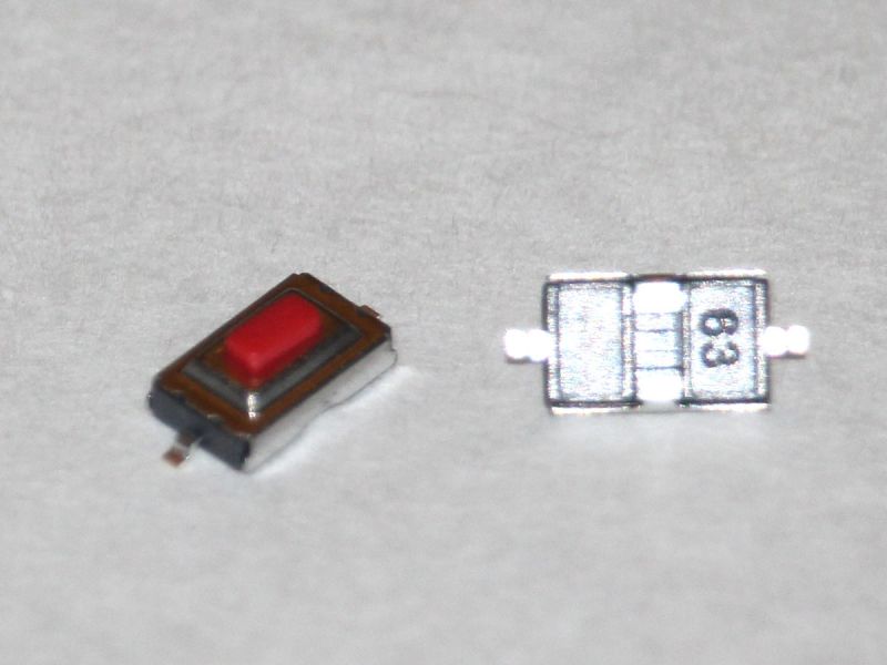 5 pcs. SMD key push-button switch 6x3x2.5mm