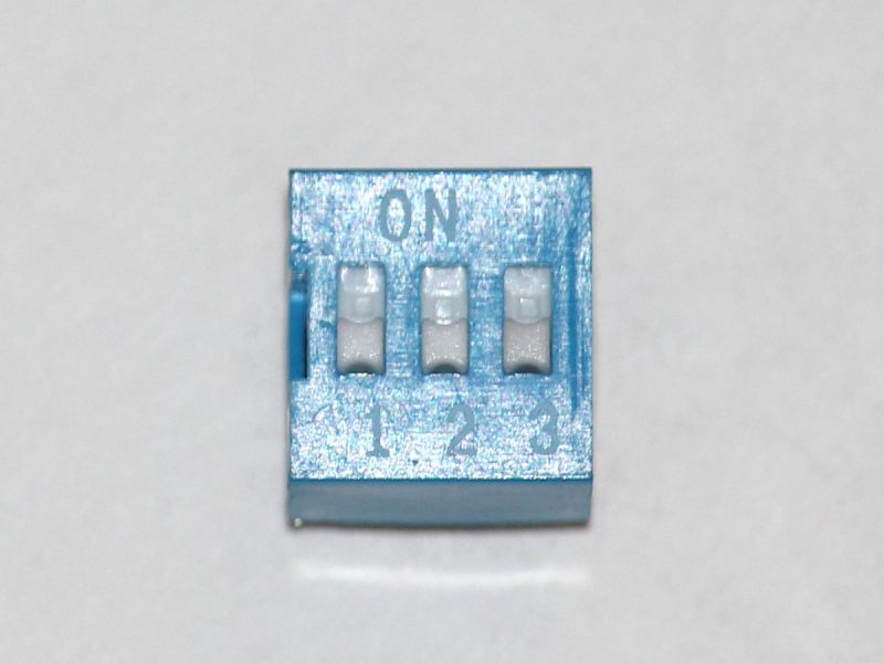 3 bit Dip Switch 2.54mm DS-03