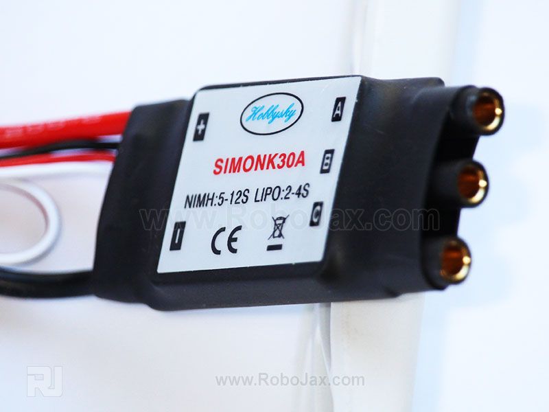 30A ESC bullet connectors