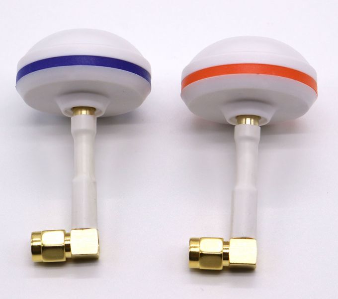 5.8 GHz circularly polarized mushroom L-shape antenna RP-SMA