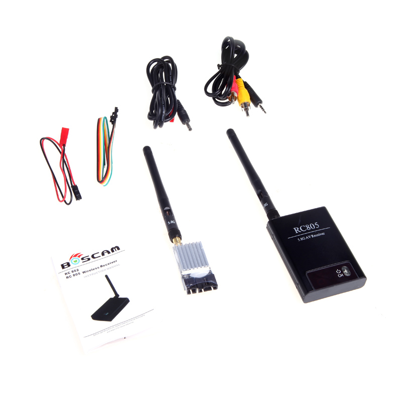 FPV Combo 5.8 GHz 200 mW 1 km Transmitter with Receiver