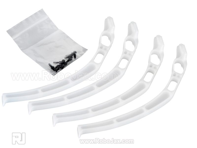 13cm Long white landing gears