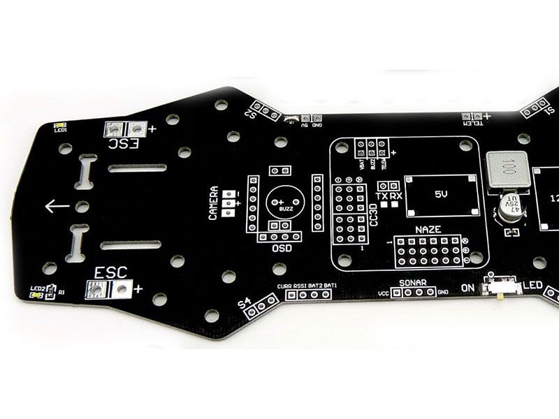 Power distribution board (PDB) for Naze32 and CC3D