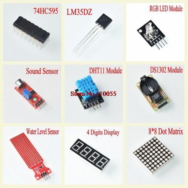 Arduino jumbo kit items