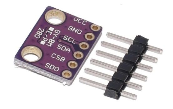 BME280 atmospheric pressure sensor module, 3.3V