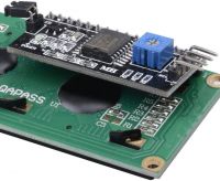 I2C module attached on  LCD1602