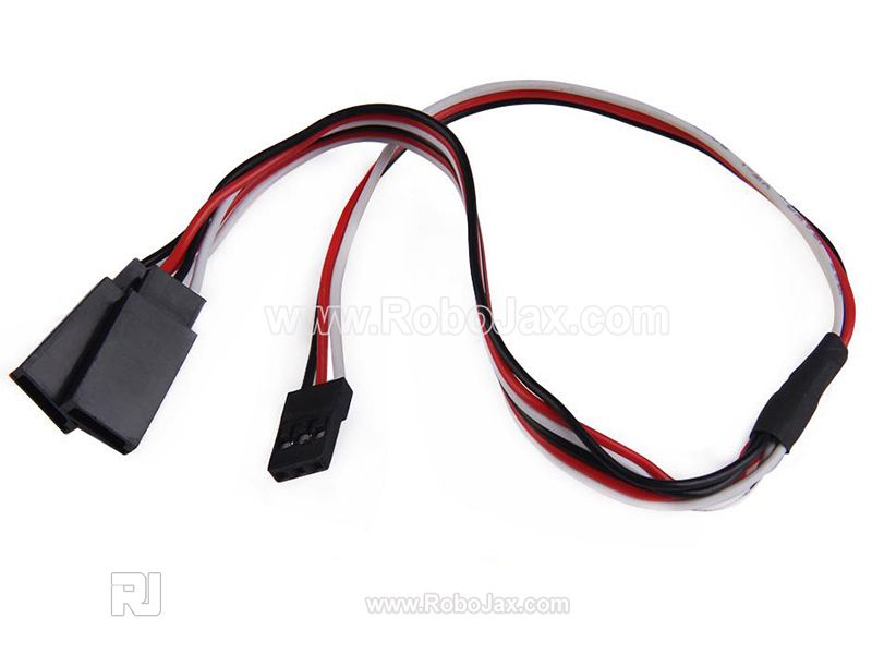 JR Servo Cable Y-split 30cm extension cable