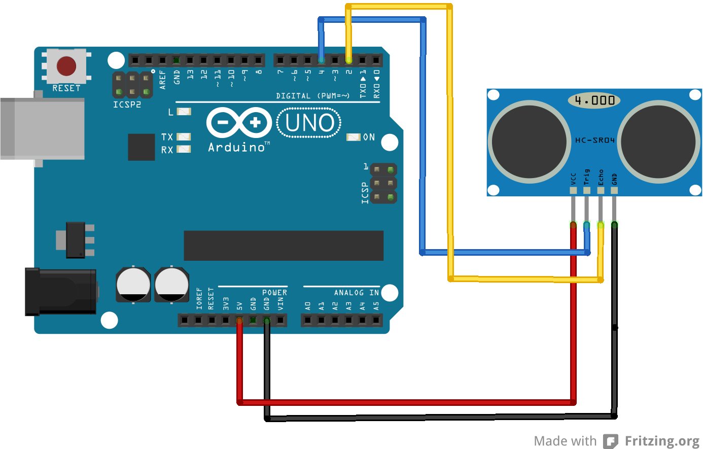 HC-SR04 Sensor module
