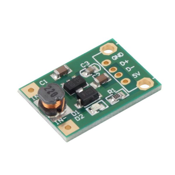 DC-DC Boost converter 1-5V to 5V 500mA