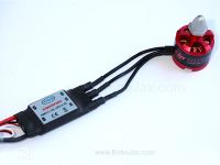 30A ESC connected via bullet to motor