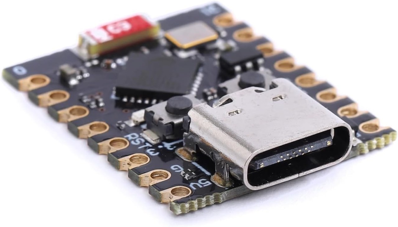 ESP32 C3 Super Mini development board with WiFi and Bluetooth