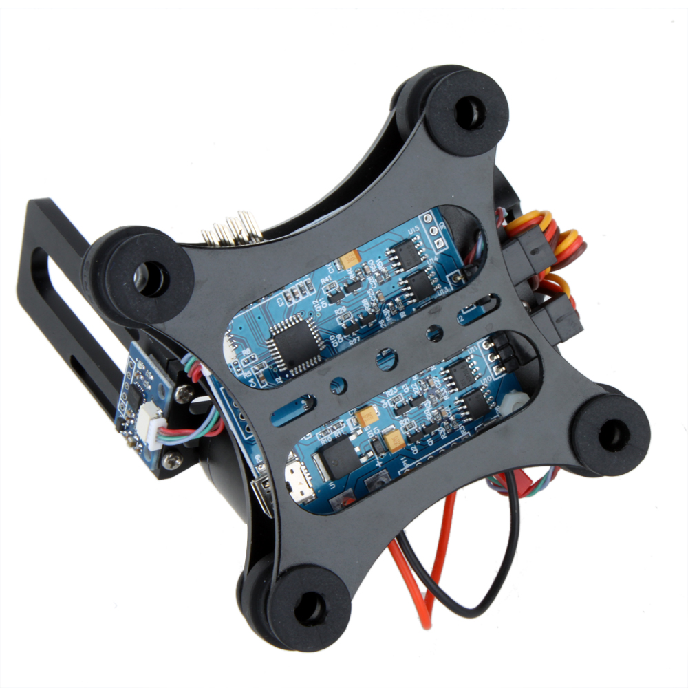 Metal Camera Gimbal GoPro Hero3 Mount for DJI Phantom (black)