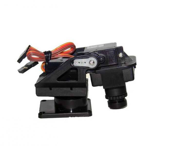 Pan/Tilt Camera Mount with 2 Servos for FPV
