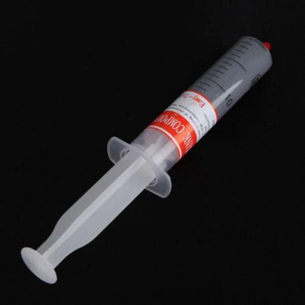 Thermal silicone paste compound for heat sink