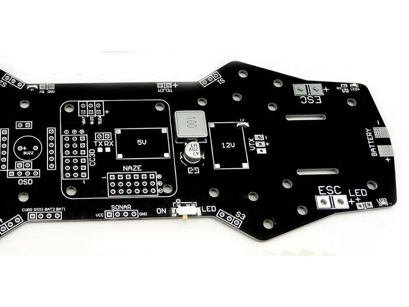 Power Distribution Board PDB for Naze32 and CC3D