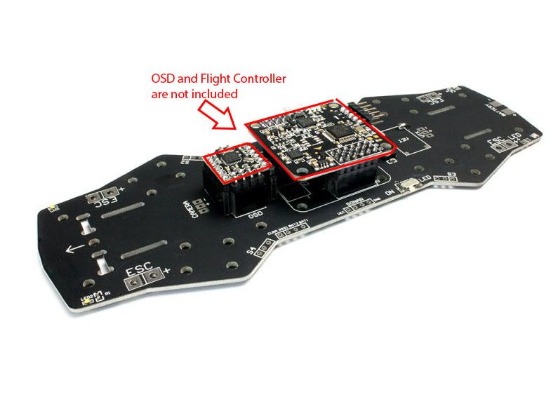 Power Distribution Board PDB for Naze32 and CC3D