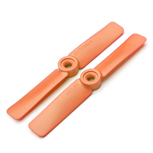 Pair Diatone 4025 propeller CW and CCW (orange)