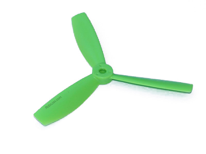 One pair 5045 3-blade props CW, CCW (green)