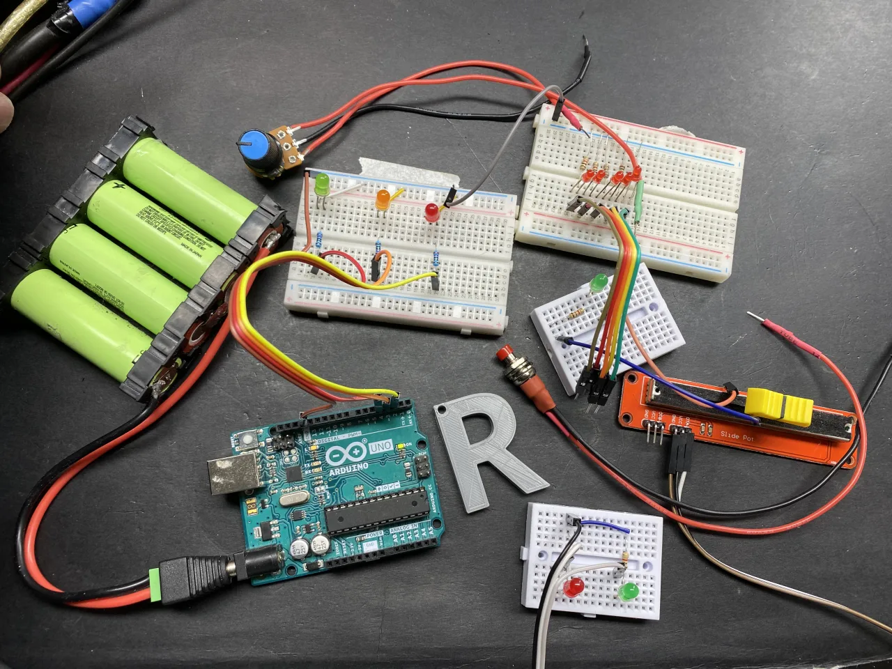 all projects of lesson 98, breadbaors and components