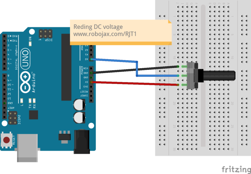 Arduino Wiring of Potentiometer