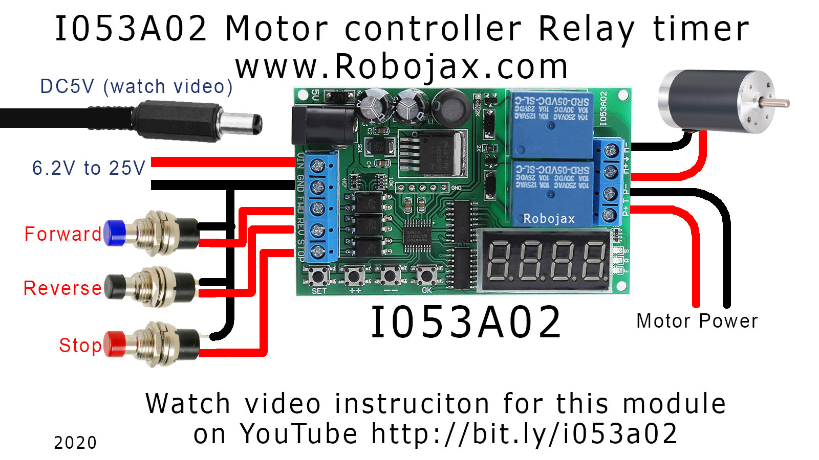 I053A02 motor controller module