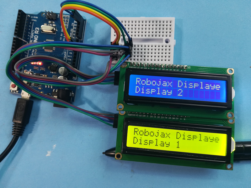 How to use two or more LCD1602 I2C modules with Arduino