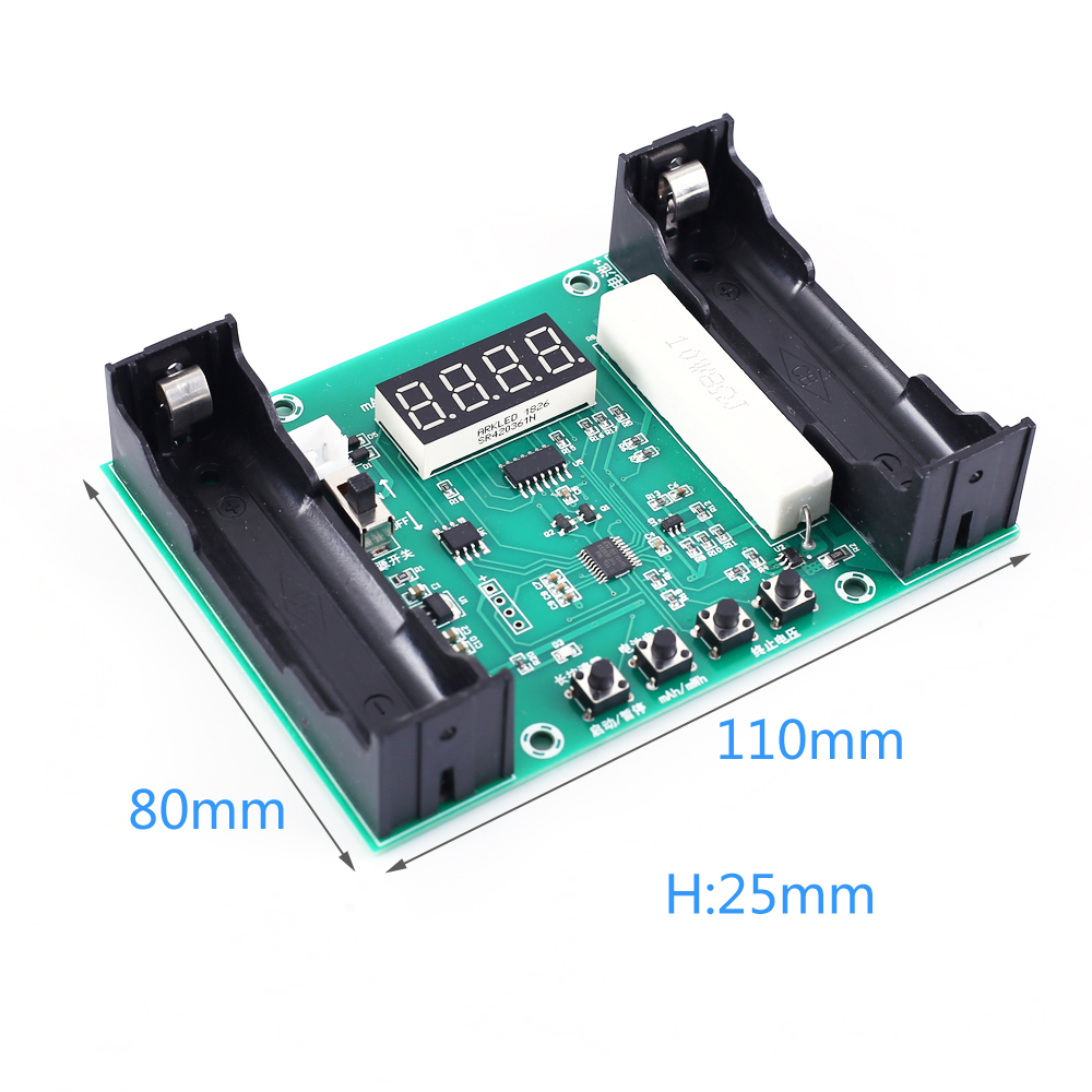 XH-M240 Lithium Capacity Tester/Discharger: Dimensions