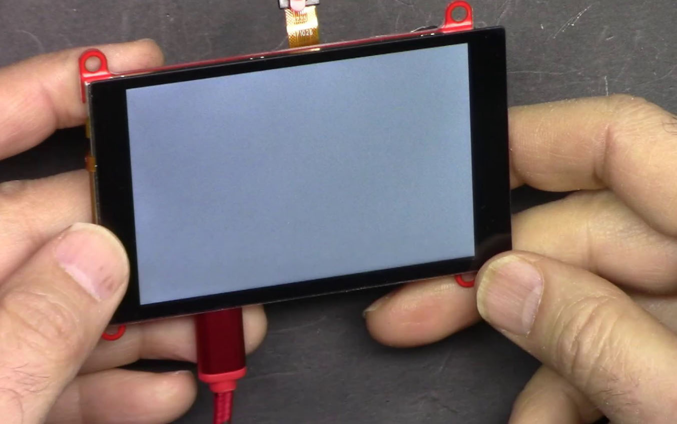 ESP32 TFT LCD module: handheld size