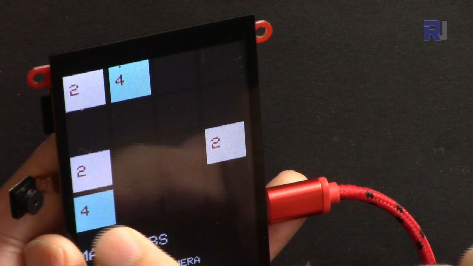 ESP32 TFT LCD module: playing a 2048 game (don't know how)