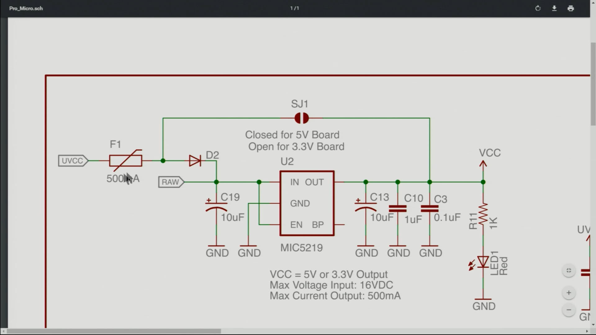 Arduino Pro Micro: J1 connector explained