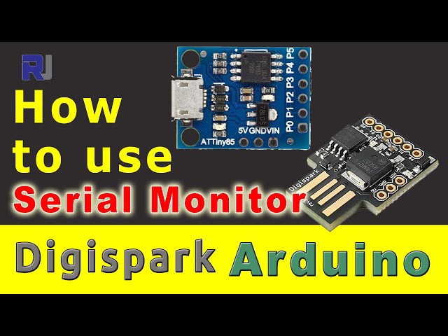 Video thumbnail for Digispark Keyboard to display information like Serial Monitor RJT156