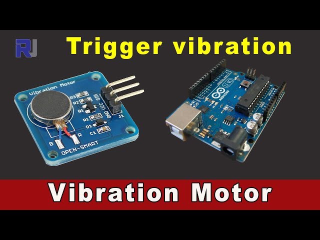 Video thumbnail for Using vibration motor with Arduino and with voltage trigger RJT173