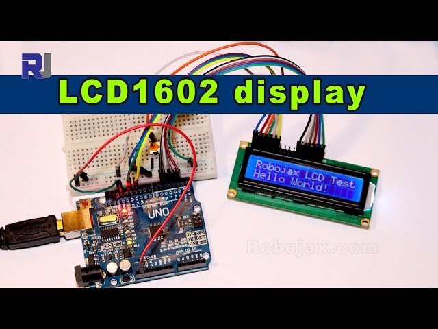 Video thumbnail for Using LCD1602 LCD display for Arduino RJT51