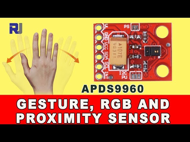 Video thumbnail for How to detect hand gesture APDS9960 Gesture, RGB and Proximity sensor for Arduino RJT70