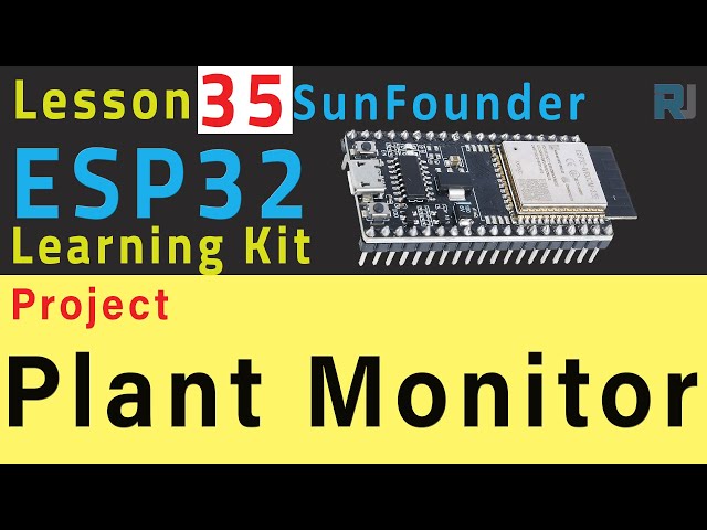 Video thumbnail for ESP32 Project 35 - Plant Monitor, soil, temperature and light | SunFounder's ESP32 IoT Learning kit
