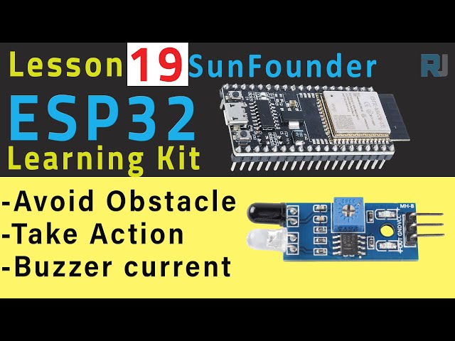 Video thumbnail for ESP32 Tutorial 19 - Detecting Obstacle using Infrared Sensor | SunFounder's ESP32 IoT Learning kit