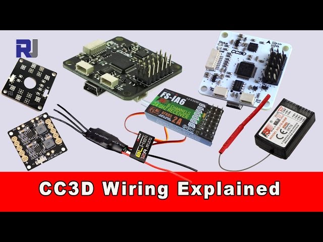 Video thumbnail for CC3D Flight Controller Wiring Connection Explained