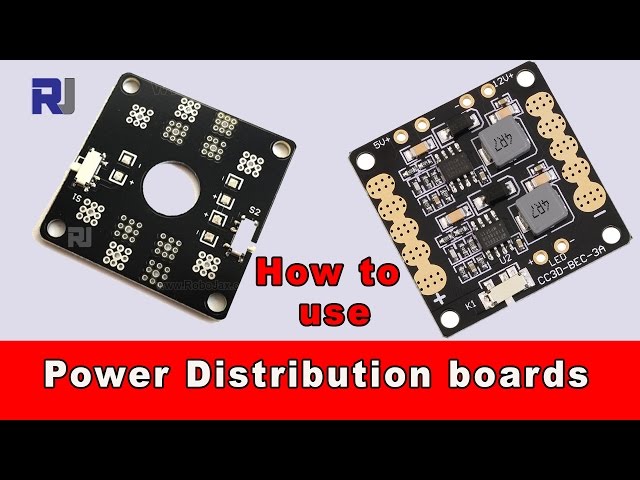 Video thumbnail for Drone Power Distribution board PDB explained