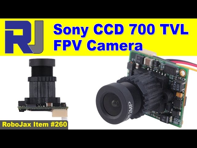 Video thumbnail for Sony CCD 700TVL FPV Camera